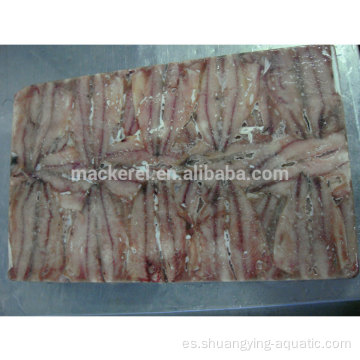 Caballa de pescado congelado chino Flaps Backerel Filets